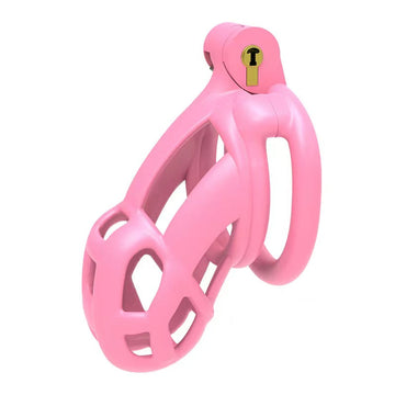 Pink Sung Cobra Chastity Cage(2.96 inches)